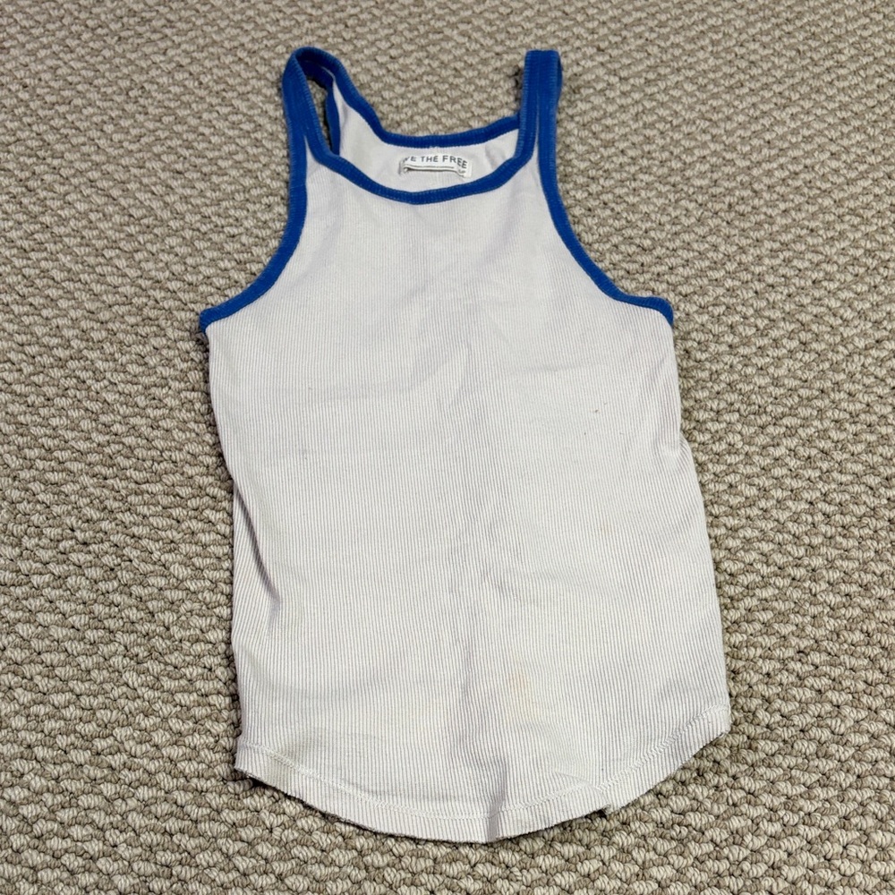 We The Free free people racer back tank.